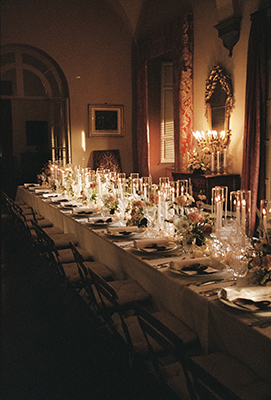 Vows and Things Wedding Planner Table Arrangement